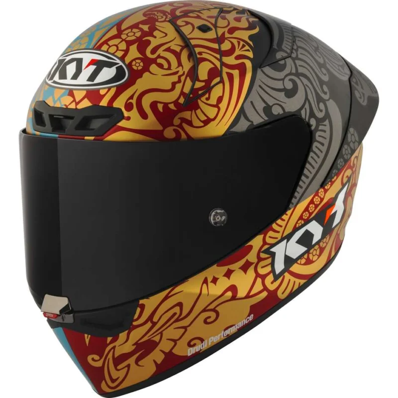 Offerta Del Giorno Casco Moto Integrale Racing Kyt KX-1 RACE GP BASTIANINI IDN REPLICA 23 Opaco