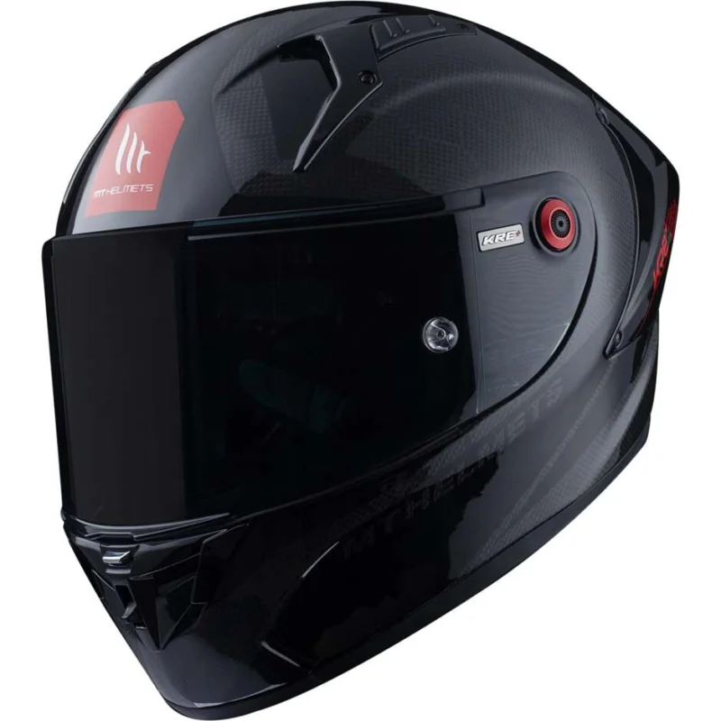 Prezzo Conveniente Casco Moto Integrale Racing Mt Helmets KRE+ S PURE A1 Lucido