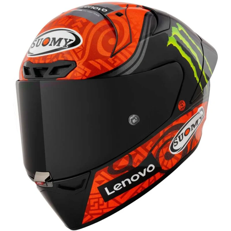 Offerta Speciale Casco Moto Integrale Racing Suomy S1-XR GP BAGNAIA MONSTER REPLICA+ -FIM