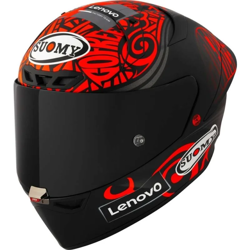 Pagamento Sicuro Casco Moto Integrale Racing Suomy S1-XR GP BAGNAIA REPLICA 2024 Con Sponsor