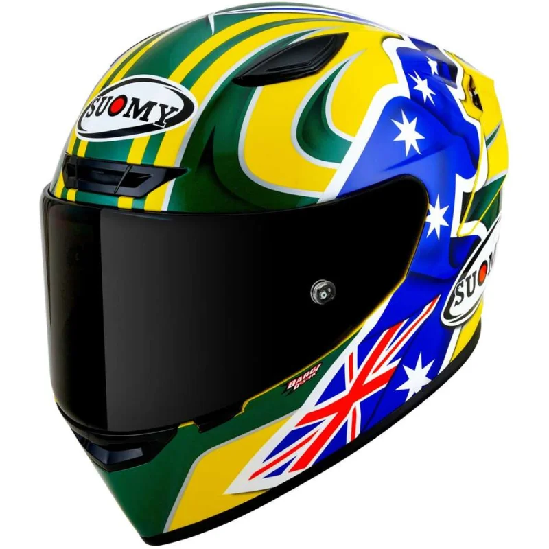 Affare Casco Moto Integrale Racing Suomy TRACK-1 Celebr. TROY BAYLISS REPLICA 2005