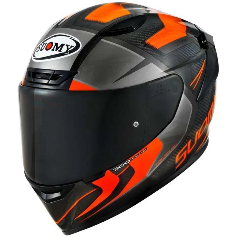 Casco Moto Integrale Racing Suomy TX-PRO ADVANCE Arancio Fluo Affare