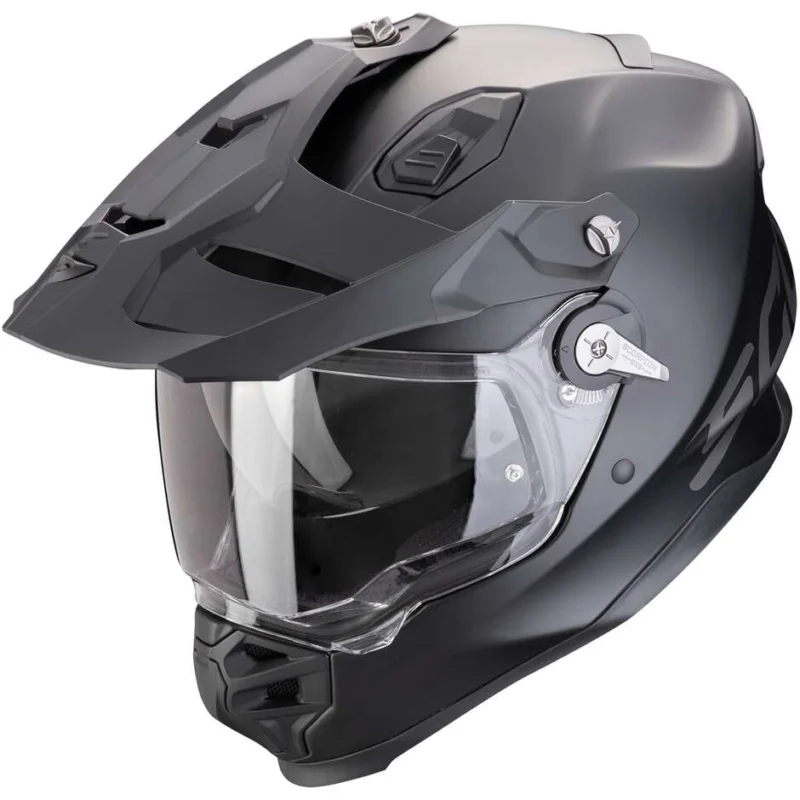 Sconto Casco Moto Integrale Scorpion ADF-9000 AIR SOLID Nero
