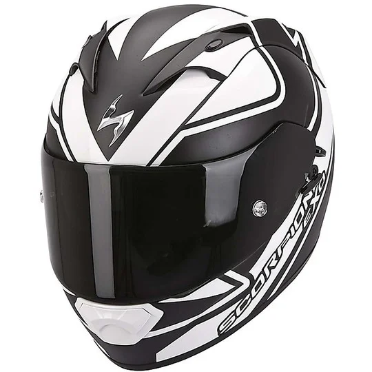 Casco Moto Integrale Scorpion Exo-1200 Air Freeway Nero Bianco Solo Oggi