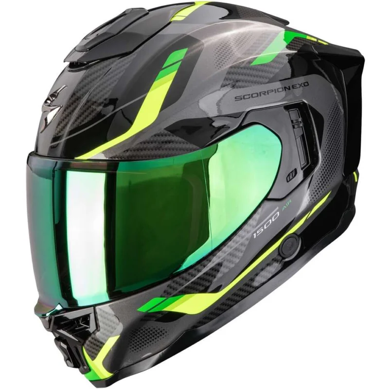 Occasione Casco Moto Integrale Scorpion EXO-1500 AIR SLEEK Nero Verde