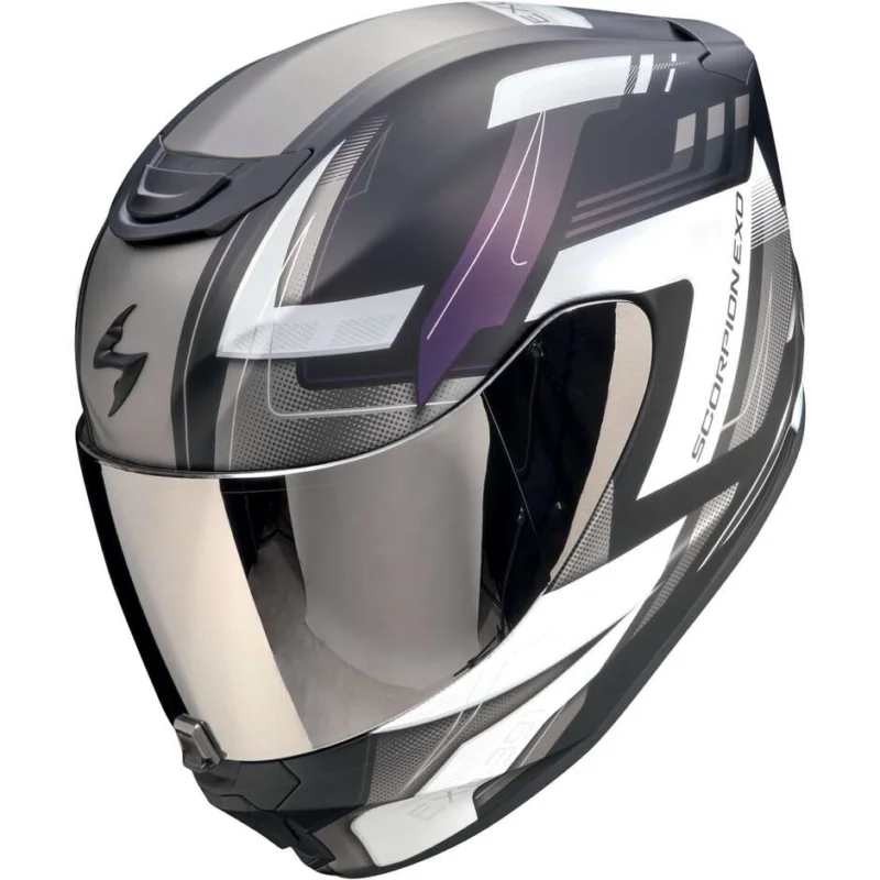 Casco Moto Integrale Scorpion EXO-391 CAPTOR Nero opaco Camaleonte Saldi