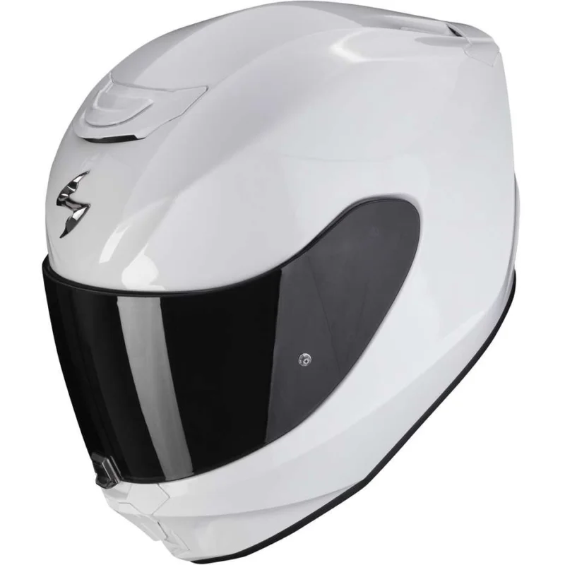 Casco Moto Integrale Scorpion EXO-391 SOLID Bianco Prezzo Scontato