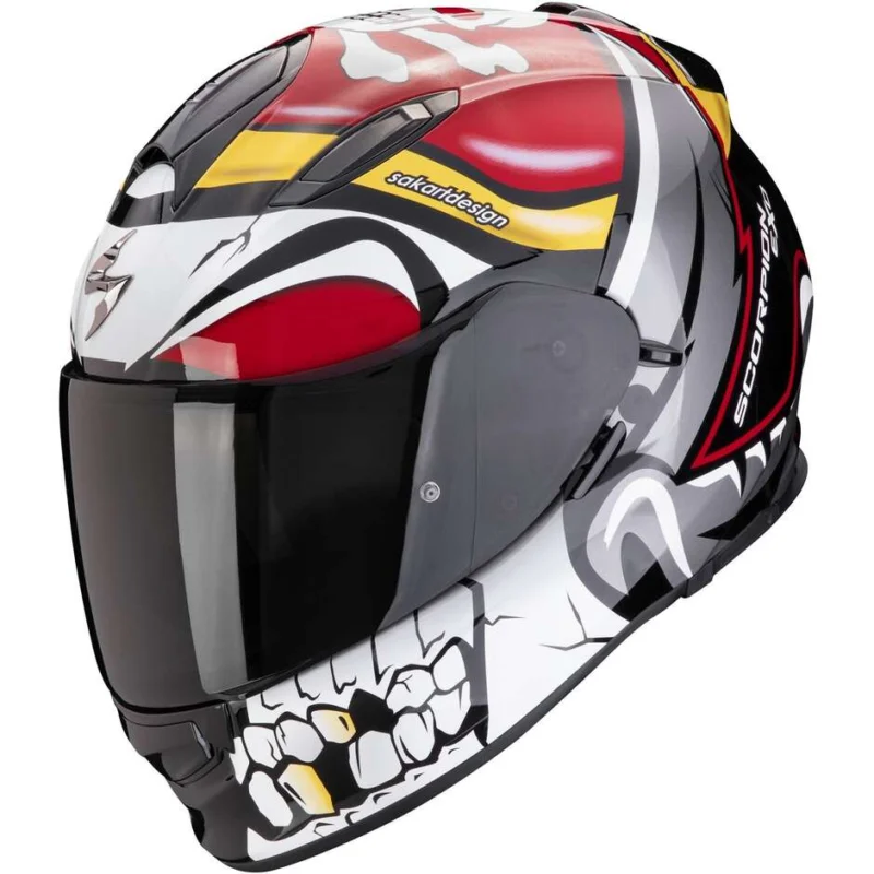 Miglior Prezzo Casco Moto Integrale Scorpion EXO 491 PIRATE Rosso