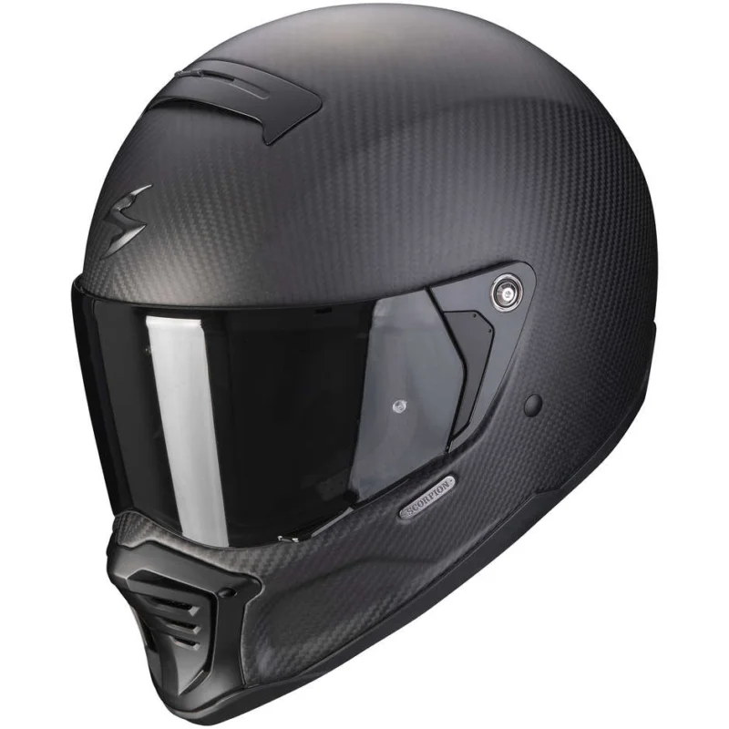 Spedizione Gratuita Casco Moto Integrale Scorpion EXO-HX1 CARBON SE Nero Opaco
