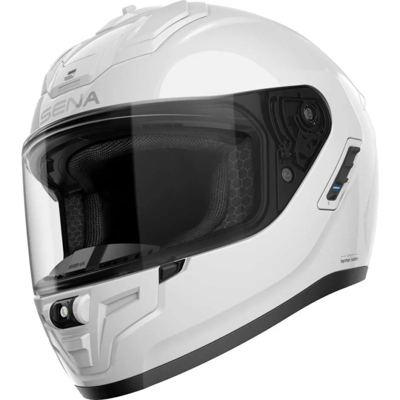 Casco Moto Integrale Sena PHANTOM Bianco Lucido Subito Disponibile