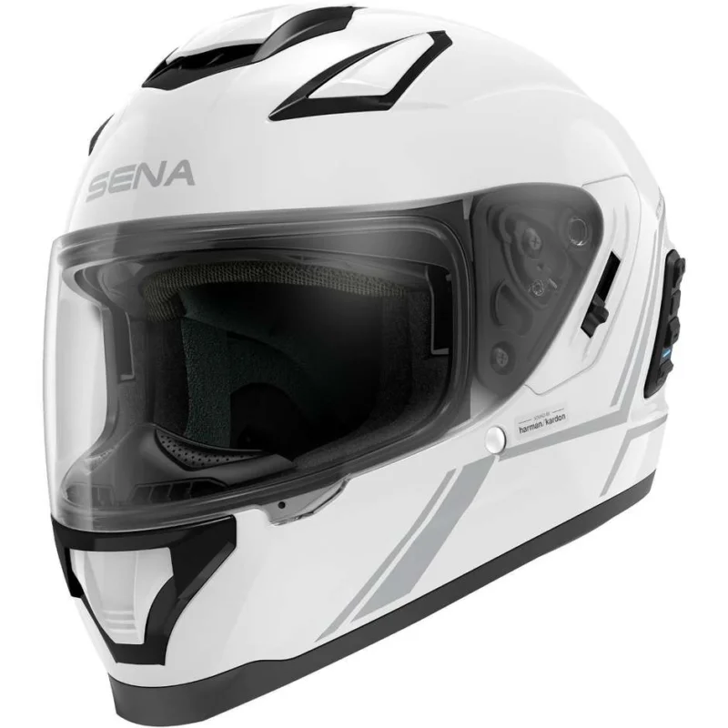 Bestseller Casco Moto Integrale Sena STRYKER Con Bluetooth Integrato Bianco