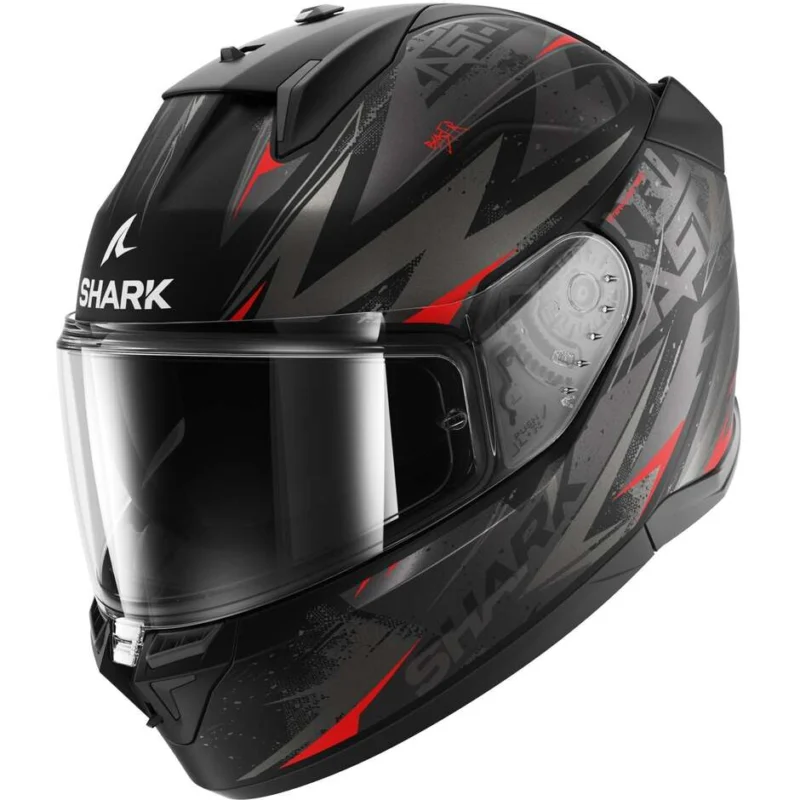 Subito Disponibile Casco Moto Integrale Shark D-SKWAL 3 BLAST-R MAT Nero Antracite Rosso