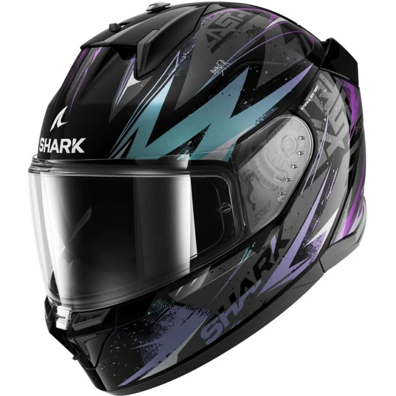 Casco Moto Integrale Shark D-SKWAL 3 BLAST-R Nero Verde Glitter Compra Adesso
