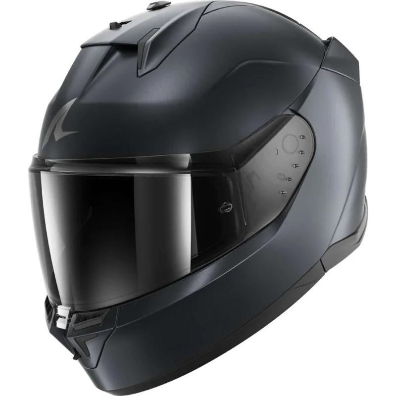 Casco Moto Integrale Shark D-SKWAL 3 DARK SHADOWBlu Steel Opaco Pagamento Sicuro