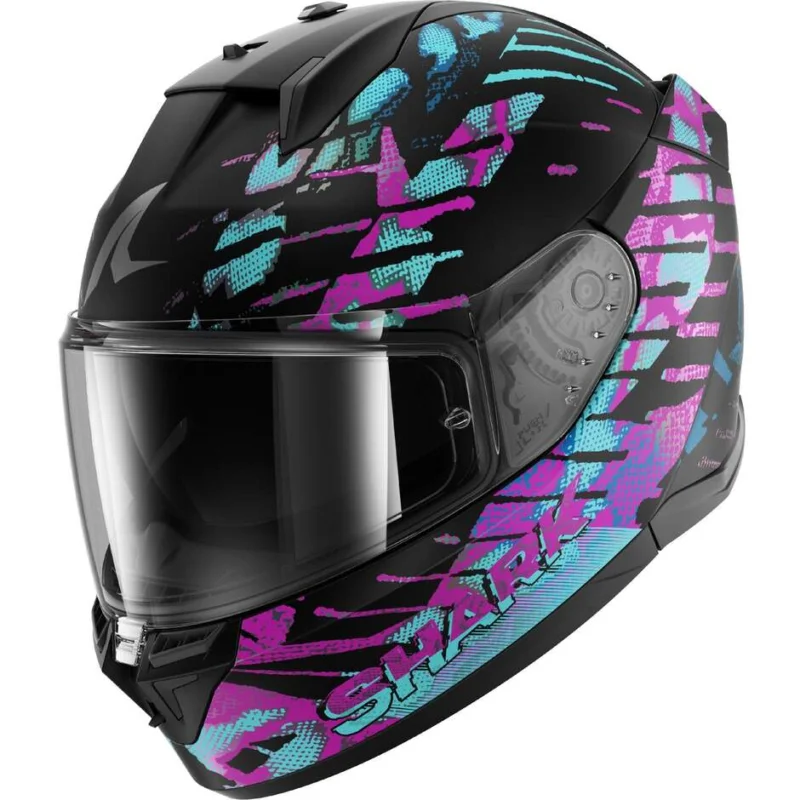 Compra Adesso Casco Moto Integrale Shark D-SKWAL 3 REPTAIA Mat Nero Cameleon Nero