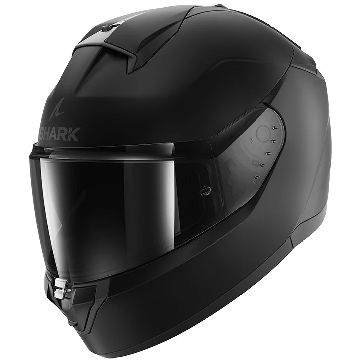 Direttamente Dal Produttore Casco Moto Integrale Shark RIDILL 2 BLANK MAT Nero Opaco