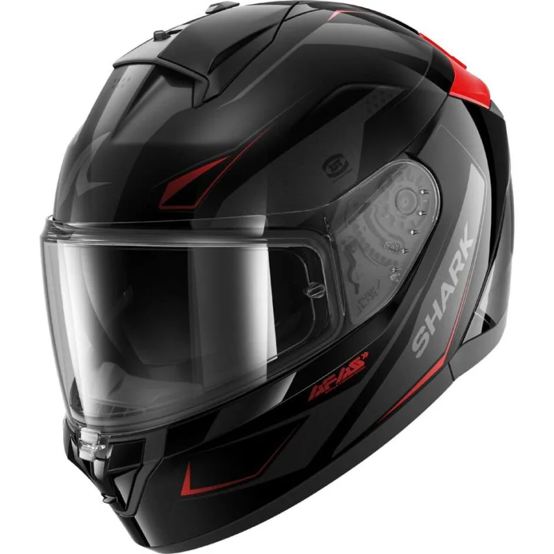Casco Moto Integrale Shark RIDILL 2 MEKARIUM Nero Antracite Rosso Più Venduto