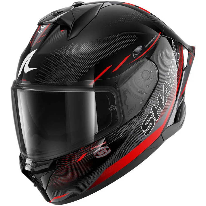 Economico Casco Moto Integrale Shark SKWAL CUP SPEED-TECH Nero Rosso Antracite