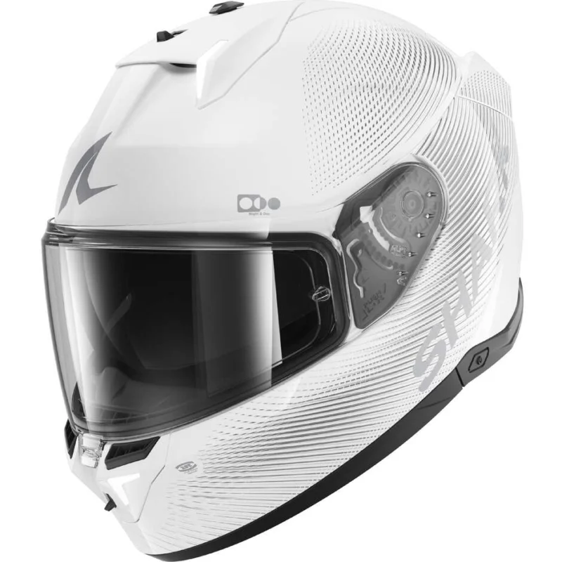 Soddisfatti O Rimborsati Casco Moto Integrale Shark SKWAL i3 SP LYNE Bianco Silver