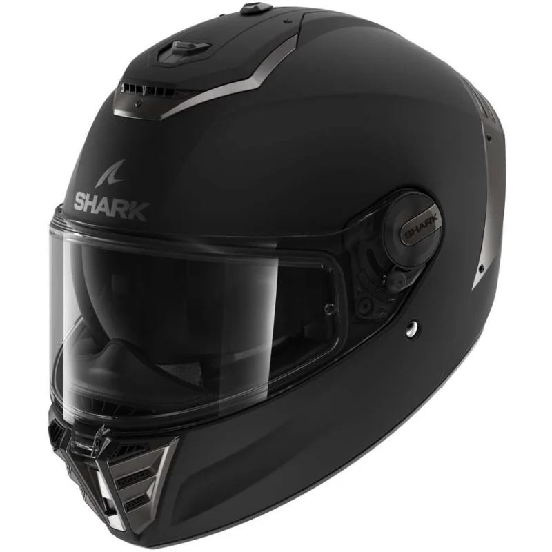 Casco Moto Integrale Shark SPARTAN RS Blank Nero Opaco Super Prezzo
