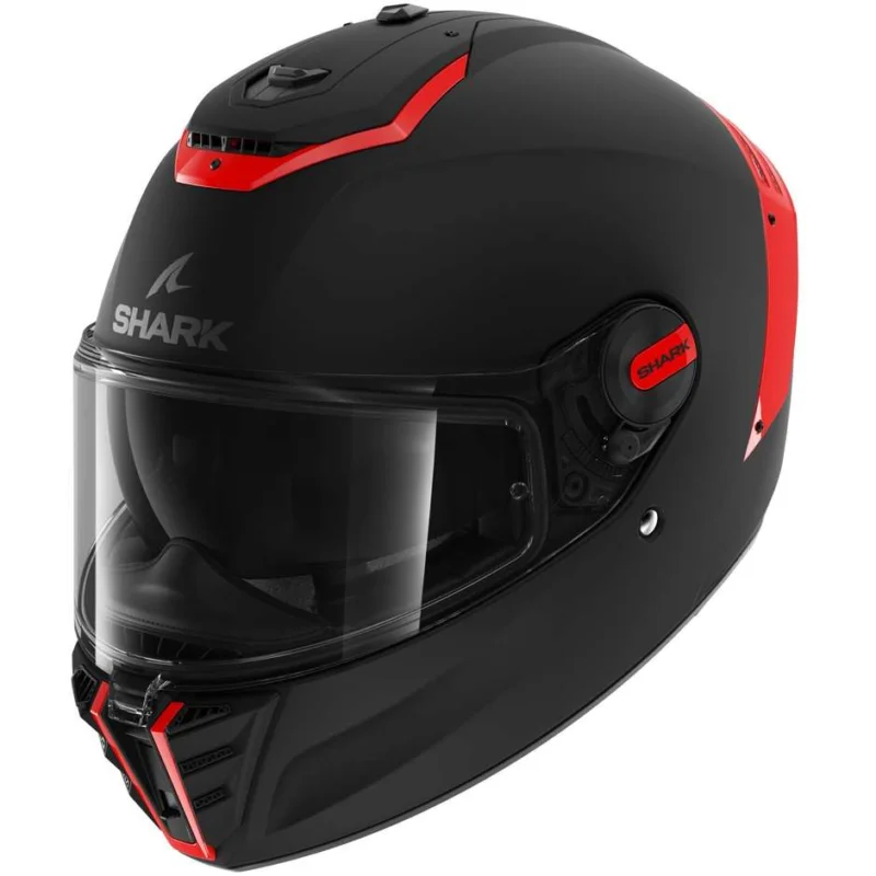 Casco Moto Integrale Shark SPARTAN RS Blank SP Nero Arancio Nero Opaco Economico