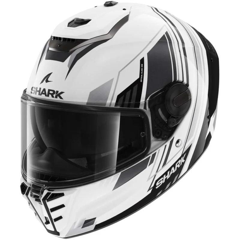 Casco Moto Integrale Shark SPARTAN RS BYHRON Bianco Nero Cromato Economico