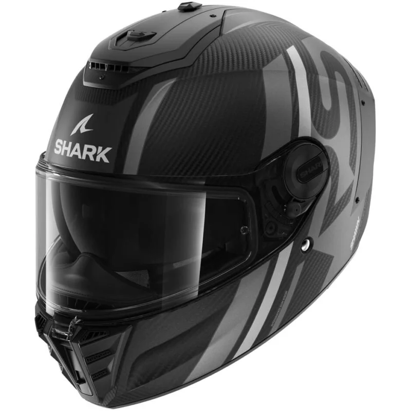 Prezzo Di Fabbrica Casco Moto Integrale Shark SPARTAN RS CARBON SHAWN Opaco Carbon Silver Antracite