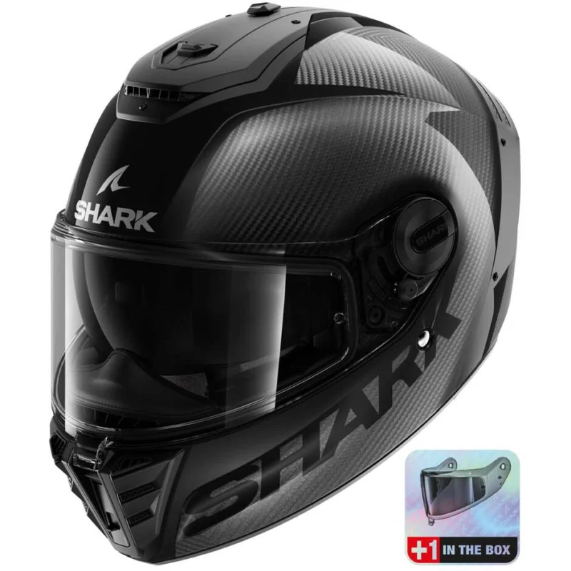 Casco moto Integrale Shark SPARTAN RS CARBON SKIN Carbon Antracite Carbon Offerta Del Giorno