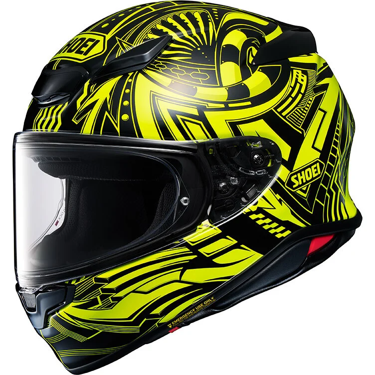 Casco Moto Integrale Shoei NXR2 Beaut TC3 Giallo Nero Affare