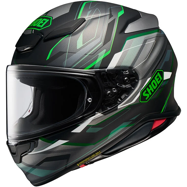Casco Moto integrale Shoei NXR2 Capriccio TC-4 Nero Verde Opaco Occasione Imperdibile