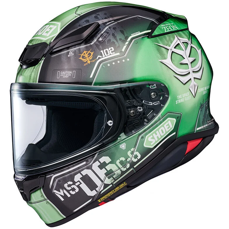 Casco Moto Integrale Shoei NXR2 MS-06C-6 ZAKU II TC4 Spedizione Espresso