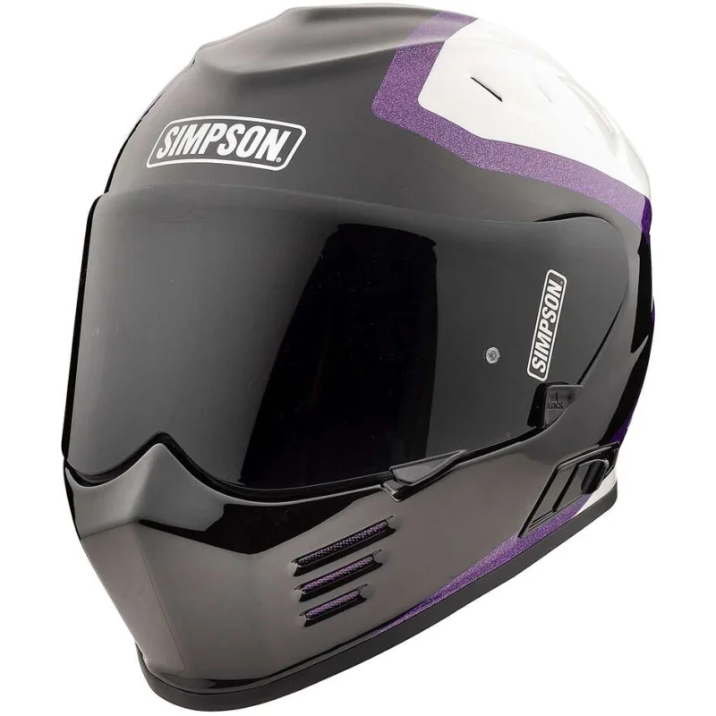 Must-Have Casco Moto Integrale Simpson VENOM 22.06 F915 ROYAL