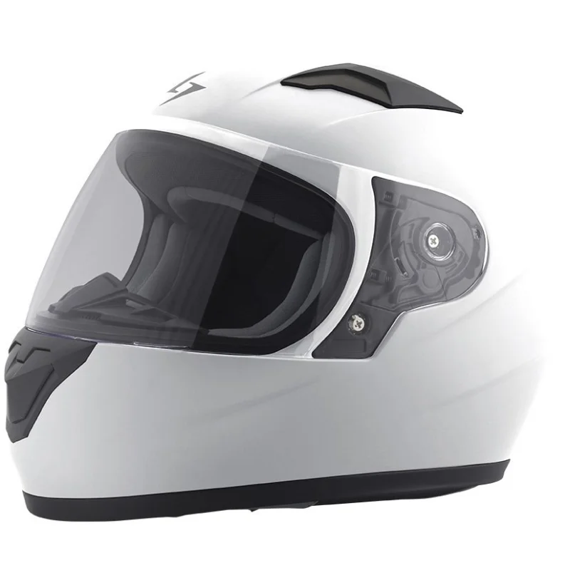 Casco Moto Integrale Stormer Bambino Rule Kid Bianco Novità