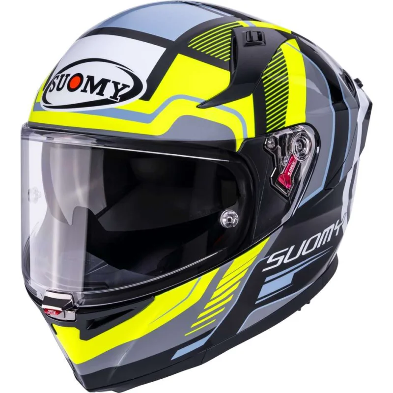 Prezzo Scontato Casco Moto Integrale SuomySPEEDSTAR 2 PARALLAX Giallo