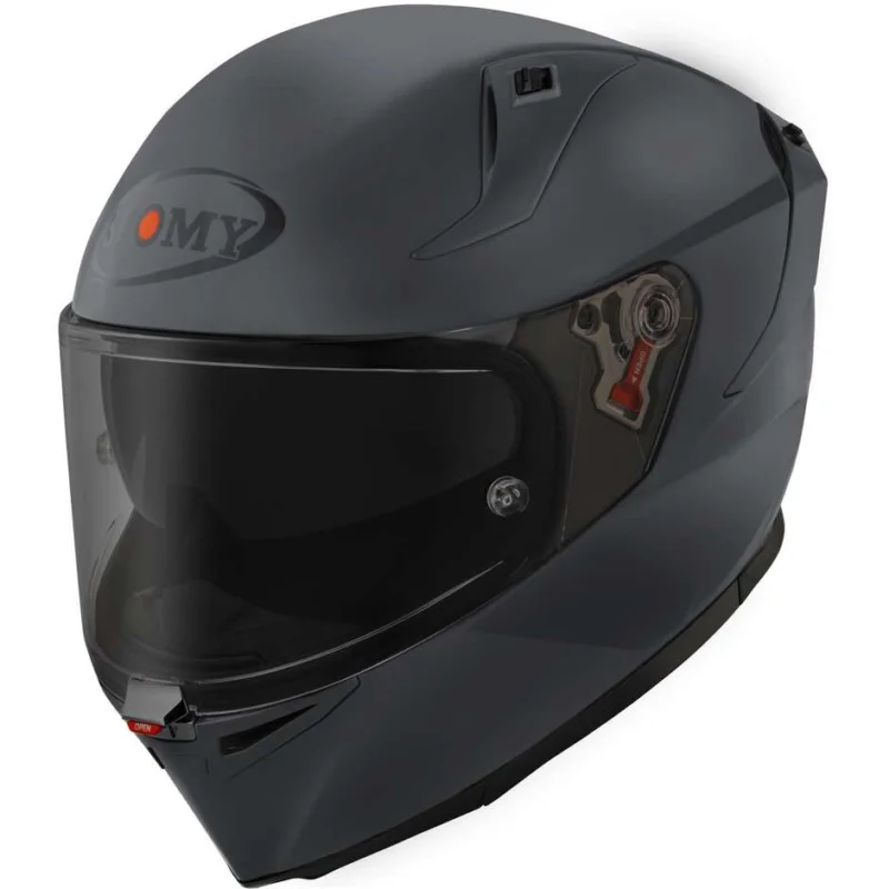 Casco Moto Integrale Suomy SPEEDSTAR 2 PLAIN Opaco Nero Promozione