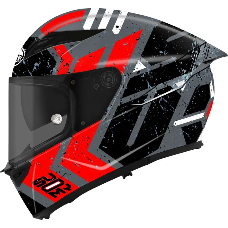 Casco Moto Integrale Suomy STELLAR 2 ENTROPY Opaco Rosso Ultima Occasione