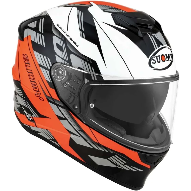 Prezzo Di Fabbrica Casco Moto Integrale Suomy STELLAR CORNER Arancio