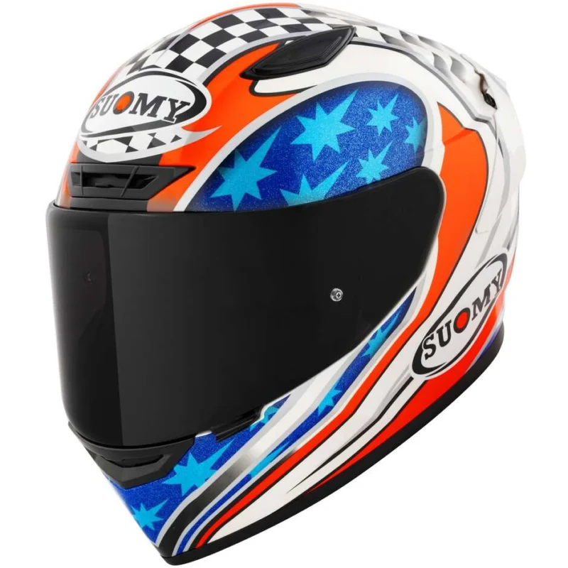Consegna Rapida Casco Moto Integrale Suomy TRACK-1 TROY BAYLISS REPLICA 2002