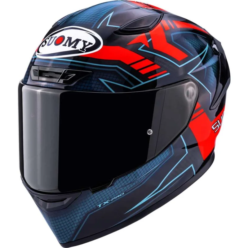 Solo Oggi Casco Moto Integrale SuomyTX-PRO FLAWLESS Rosso