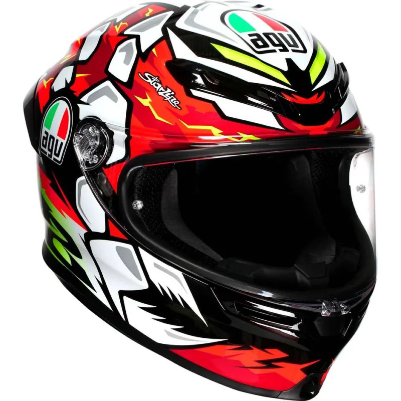 Offerta Limitata Casco Moto Integrale Touring in Fibra AGVK6 SBEZZECCHI 2024