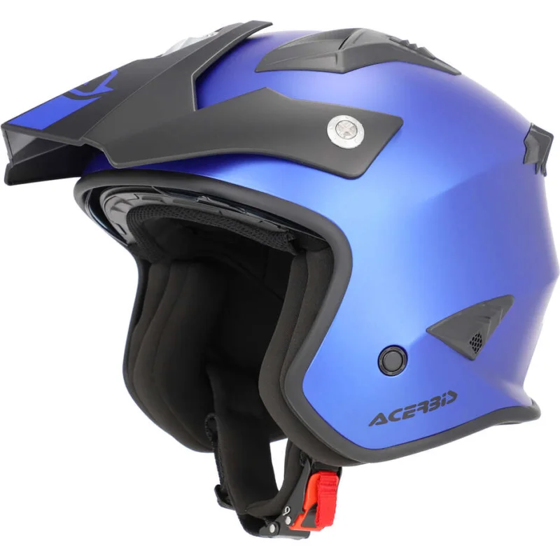 Casco Moto Jet Acerbis ARIA 2206 Blu Metallico Must-Have