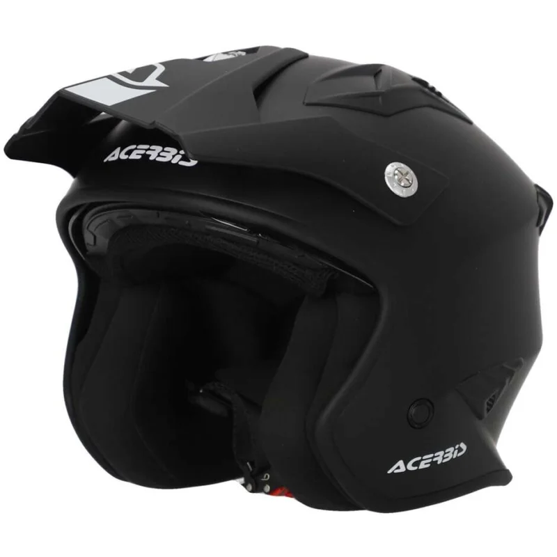 Promozione Casco Moto Jet Acerbis Aria 2206 Nero Opaco