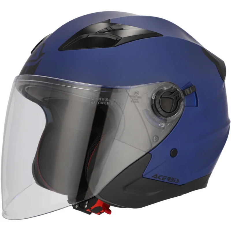 Direttamente Dal Produttore Casco Moto Jet Acerbis Firstway 2.0 22.06 Blu Opaco