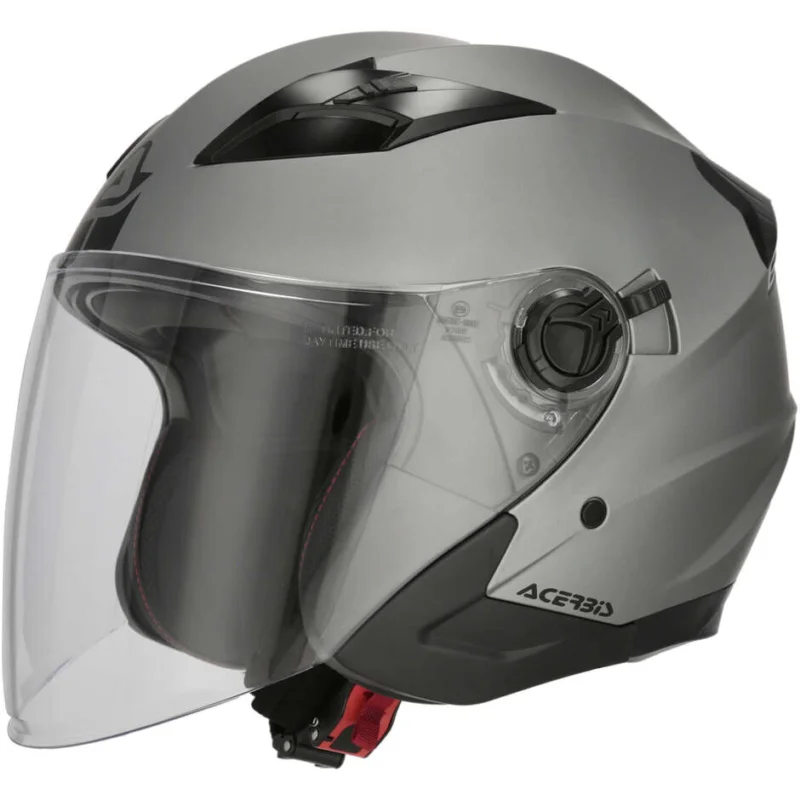 Ultimissimo Modello Casco Moto Jet Acerbis Firstway 2.0 22.06 Grigio 2