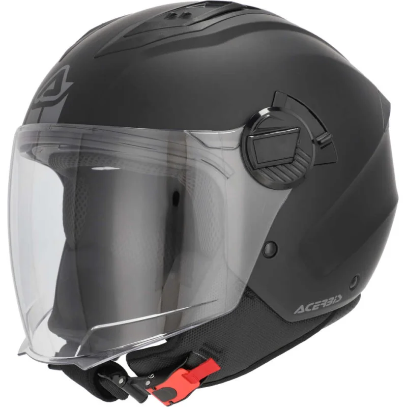 Casco Moto Jet Acerbis Levante Nero Miglior Prezzo