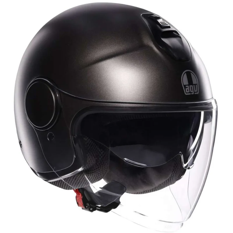 Scelto Dai Clienti Casco Moto Jet AGV ETERES MONO Grigio Opaco Asfalto