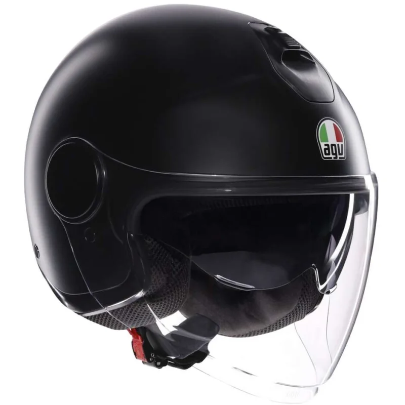 Casco Moto Jet AGV ETERES MONO Nero Opaco Offerta Speciale