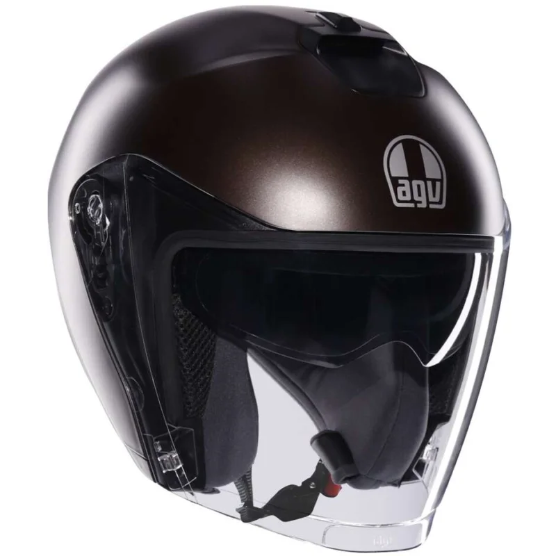 Offerta Casco Moto Jet AGV IRIDES MONO Bronzo Pregiato Opaco