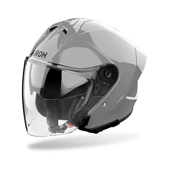 Casco Moto Jet Airoh H21 COLOR Concrete Scuro Lucido Prezzo Basso