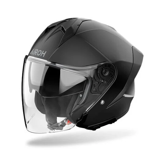 Vendita Finale Casco Moto Jet Airoh H21 COLOR Nero Opaco